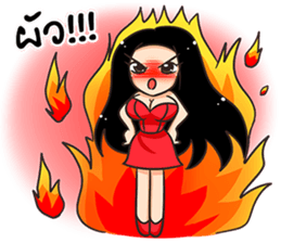 Oh!! SASSY GIRLS sticker #11348278