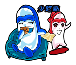 Brother led drag - drag pull articles -I sticker #11348342