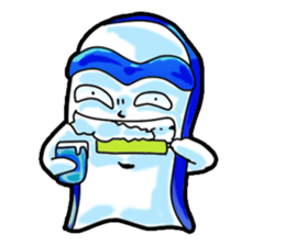 Brother led drag - drag pull articles -I sticker #11348349