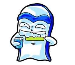 Brother led drag - drag pull articles -I sticker #11348349