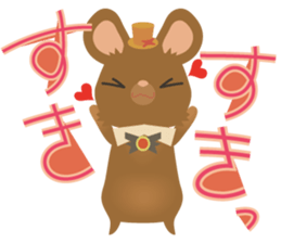 Little mouse 2 sticker #11348505