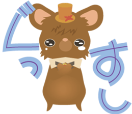 Little mouse 2 sticker #11348534