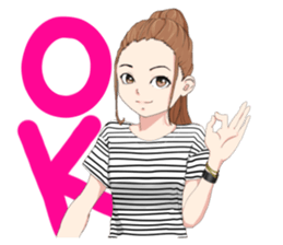 one week of office worker sticker #11348548