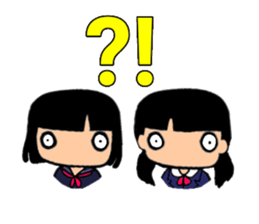 Pretty three kids. 2 sticker #11348673