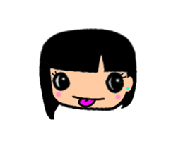 Pretty three kids. 2 sticker #11348695