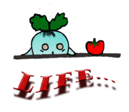 Funny and Cool Radish sticker #11348954