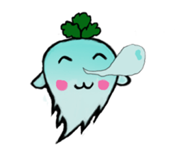 Funny and Cool Radish sticker #11348965