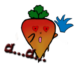 Funny and Cool Radish sticker #11348967