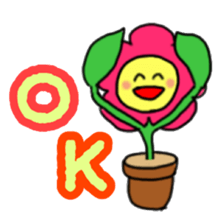 Anyway use sticker of flowers sticker #11349340