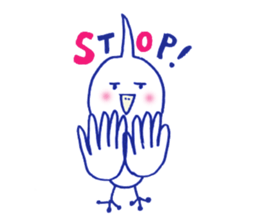 Birdd sticker #11349420