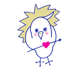 Birdd sticker #11349421