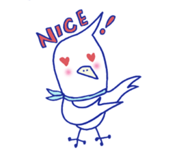 Birdd sticker #11349426
