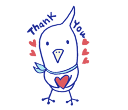 Birdd sticker #11349427