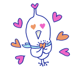 Birdd sticker #11349438