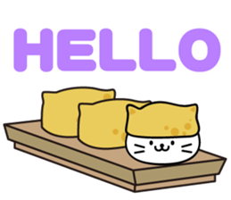 Inari cats. sticker #11349538