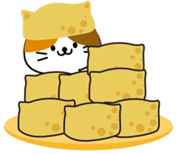 Inari cats. sticker #11349574