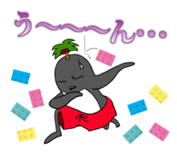 FUNNYBEGO & FRIENDS "Impressive scene 1" sticker #11349684