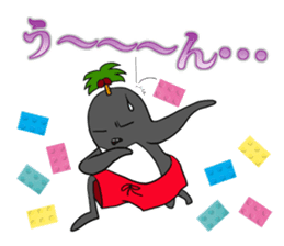 FUNNYBEGO & FRIENDS "Impressive scene 1" sticker #11349684