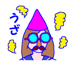 The Paripi Girl sticker #11349784