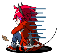 Red Demon Daily sticker #11350140