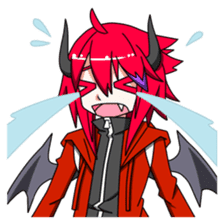 Red Demon Daily sticker #11350142