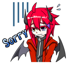 Red Demon Daily sticker #11350147