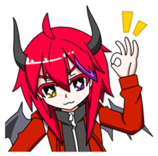 Red Demon Daily sticker #11350149