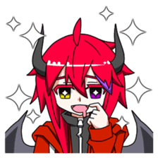 Red Demon Daily sticker #11350152