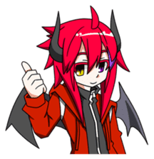 Red Demon Daily sticker #11350155