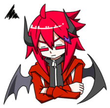 Red Demon Daily sticker #11350158