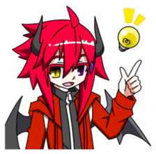 Red Demon Daily sticker #11350160