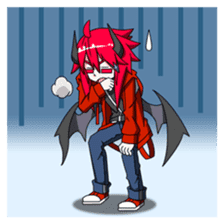 Red Demon Daily sticker #11350164