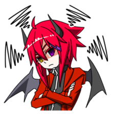 Red Demon Daily sticker #11350169