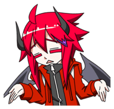 Red Demon Daily sticker #11350171