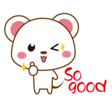 mini mouse 1 sticker #11350824