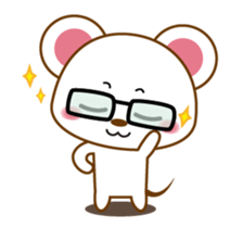 mini mouse 1 sticker #11350826