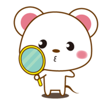 mini mouse 1 sticker #11350827