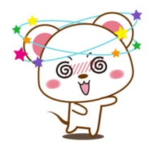 mini mouse 1 sticker #11350829