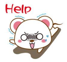 mini mouse 1 sticker #11350831