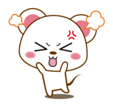 mini mouse 1 sticker #11350832