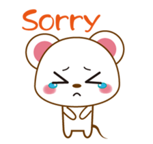 mini mouse 1 sticker #11350835