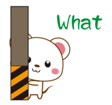 mini mouse 1 sticker #11350845