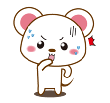 mini mouse 1 sticker #11350854