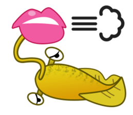 Tullimonstrum(Tully Monster) sticker #11351139
