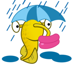 Tullimonstrum(Tully Monster) sticker #11351172