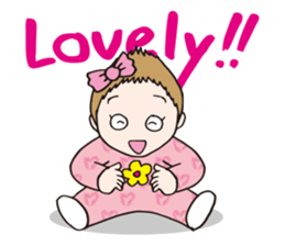 Lovely little couple by p_p sticker #11351979