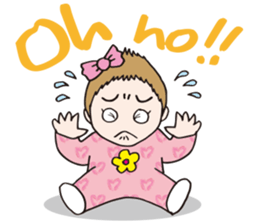 Lovely little couple by p_p sticker #11351985