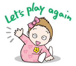 Lovely little couple by p_p sticker #11351989