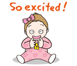 Lovely little couple by p_p sticker #11351999