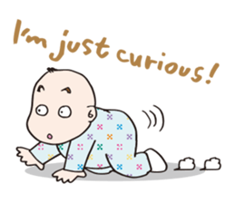 Lovely little couple by p_p sticker #11352004